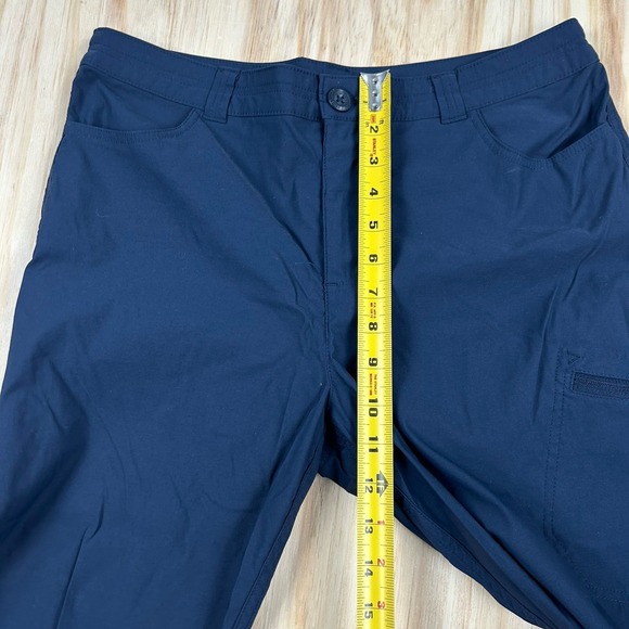 Eddie Bauer Hiking Capri Pants Dark Blue Outdoors Active Women's 8 - Picture 6 of 9